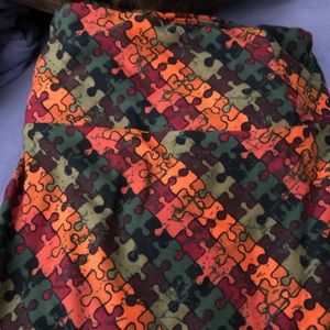 Puzzle piece leggings